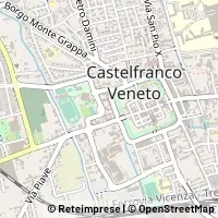 Kaart Castelfranco Veneto