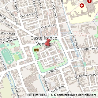 Mappa Via Giuseppe Garibaldi, 19, 31033 Castelfranco Veneto, Treviso (Veneto)