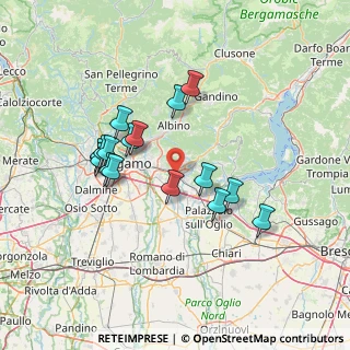 Mappa 24060 Montello BG, Italia (12.79294)