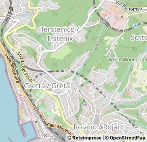 Mappa Via Cividale, 34136 Trieste TS, Italia (0.35769)