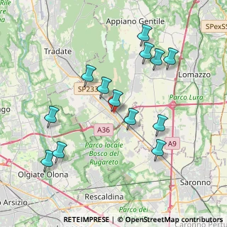 Mappa Via Sandro Pertini, 22076 Mozzate CO, Italia (3.97)