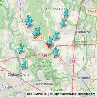 Mappa Via Sandro Pertini, 22076 Mozzate CO, Italia (3.83)