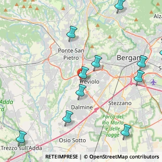 Mappa Via Delle Valli, 24048 Treviolo BG, Italia (5.77333)