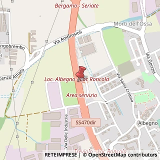 Mappa Via Provinciale 470 Dalmine Alme', 18, 24048 Treviolo, Bergamo (Lombardia)