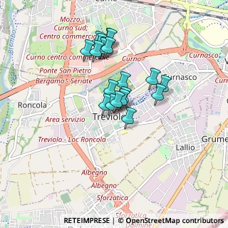 Mappa Via Roma, 24048 Treviolo BG, Italia (0.703)