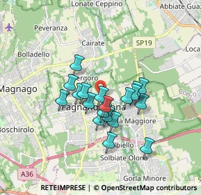 Mappa Via del Carso, 21054 Fagnano Olona VA, Italia (1.3)