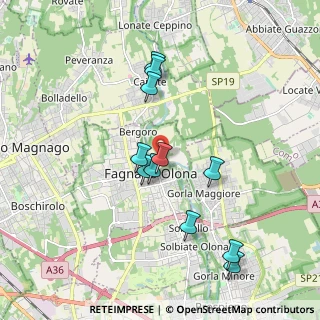 Mappa Via del Carso, 21054 Fagnano Olona VA, Italia (1.76)