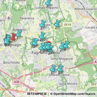 Mappa Via del Carso, 21054 Fagnano Olona VA, Italia (2.087)