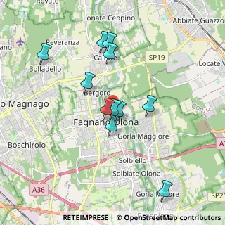 Mappa Via del Carso, 21054 Fagnano Olona VA, Italia (1.65182)