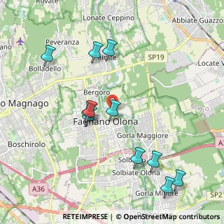 Mappa Via del Carso, 21054 Fagnano Olona VA, Italia (2.14)