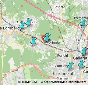Mappa Via Trieste, 21011 Casorate Sempione VA, Italia (2.56818)