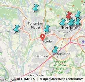 Mappa Via Santa Cristina, 24048 Treviolo BG, Italia (5.11091)