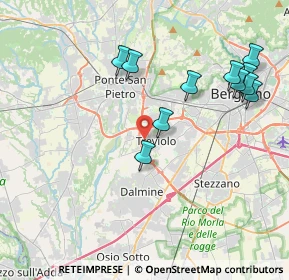 Mappa Via Santa Cristina, 24048 Treviolo BG, Italia (4.19)