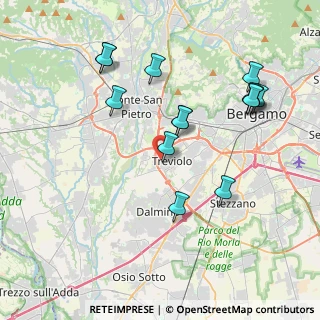 Mappa Via Santa Cristina, 24048 Treviolo BG, Italia (4.035)