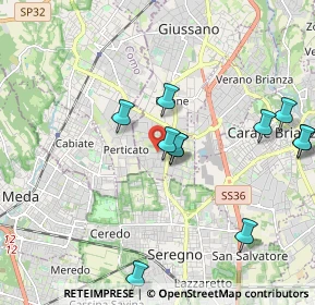 Mappa Via Adamello, 20833 Giussano MB, Italia (2.02636)
