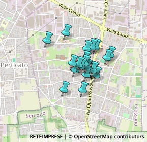 Mappa Via Adamello, 20833 Giussano MB, Italia (0.2525)