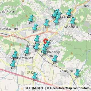 Mappa 24060 Gorlago BG, Italia (2.2615)