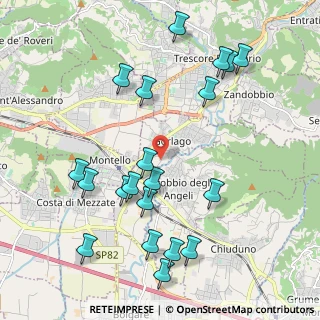 Mappa 24060 Gorlago BG, Italia (2.2805)