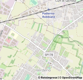 Mappa Via San Rocco, 23878 Robbiate LC, Italia (0.28077)