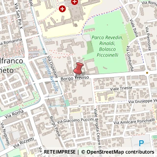 Mappa Borgo Treviso, 60, 31033 Castelfranco Veneto, Treviso (Veneto)
