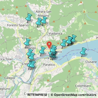 Mappa Via Febo e Isacco Arcangeli, 24067 Sarnico BG, Italia (1.7125)