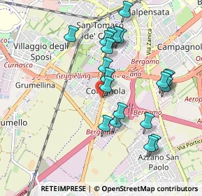 Mappa Via della Vittoria, 24126 Bergamo BG, Italia (0.9155)