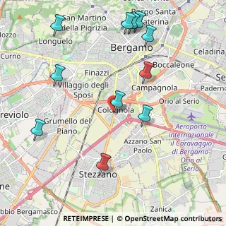 Mappa Via Mameli Goffredo, 24126 Bergamo BG, Italia (2.39273)