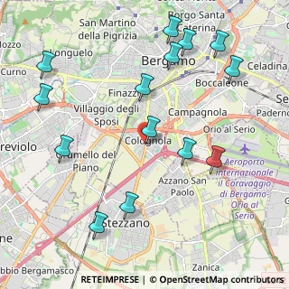 Mappa Via Mameli Goffredo, 24126 Bergamo BG, Italia (2.44143)