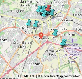 Mappa Via Mameli Goffredo, 24126 Bergamo BG, Italia (2.144)