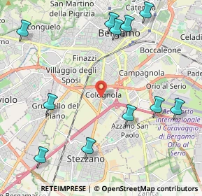Mappa Via Mameli Goffredo, 24126 Bergamo BG, Italia (2.62182)