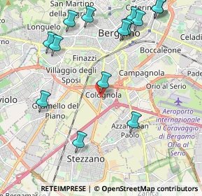 Mappa Via della Vittoria, 24126 Bergamo BG, Italia (2.48857)