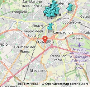 Mappa Via Mameli Goffredo, 24126 Bergamo BG, Italia (2.36133)