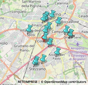 Mappa Via della Vittoria, 24126 Bergamo BG, Italia (1.62294)