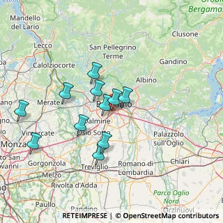 Mappa Via Mameli Goffredo, 24126 Bergamo BG, Italia (12.64727)