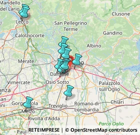 Mappa Via Mameli Goffredo, 24126 Bergamo BG, Italia (11.95583)