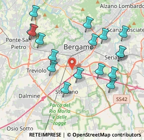 Mappa Via Mameli Goffredo, 24126 Bergamo BG, Italia (4.18353)