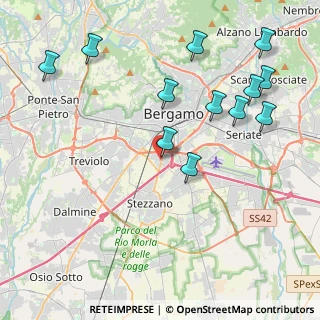 Mappa Via Mameli Goffredo, 24126 Bergamo BG, Italia (4.7075)