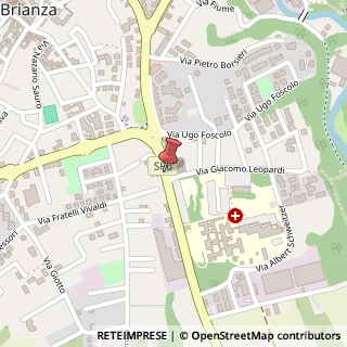 Mappa Via Nazareth, 456, 20841 Carate Brianza, Monza e Brianza (Lombardia)
