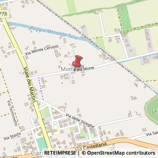 Mappa Via Motte, 14, 35018 San Martino di Lupari, Padova (Veneto)