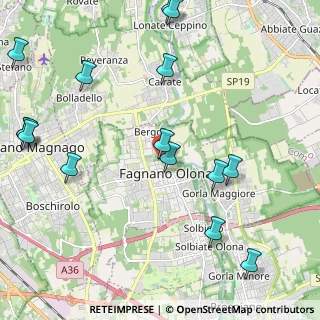 Mappa Via San Martino, 21054 Fagnano Olona VA, Italia (2.72267)
