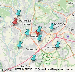 Mappa Via Aldo Moro, 24048 Treviolo BG, Italia (4.85)