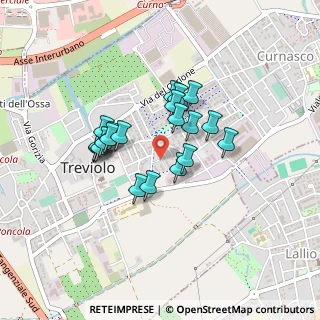 Mappa Via Aldo Moro, 24048 Treviolo BG, Italia (0.3305)