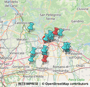 Mappa Via Aldo Moro, 24048 Treviolo BG, Italia (10.5)