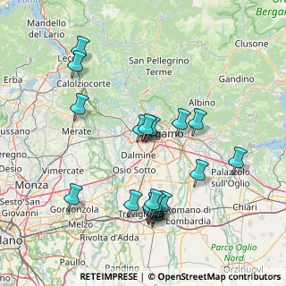 Mappa Via Aldo Moro, 24048 Treviolo BG, Italia (16.092)