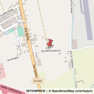 Mappa Via dell'Aeroporto, 10, 36016 Thiene VI, Italia, 36016 Thiene, Vicenza (Veneto)