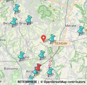 Mappa Via San Carlo, 23880 Casatenovo LC, Italia (6.60412)
