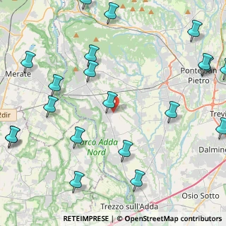 Mappa Via Felice Beretta, 24030 Medolago BG, Italia (6.0255)