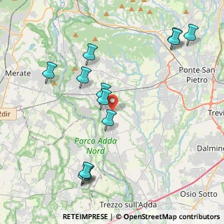 Mappa Via Felice Beretta, 24030 Medolago BG, Italia (4.555)