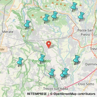 Mappa Via Felice Beretta, 24030 Medolago BG, Italia (5.5625)