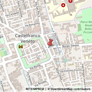 Mappa Corso 29 Aprile, 31033 Castelfranco Veneto TV, Italia, 31033 Castelfranco Veneto, Treviso (Veneto)